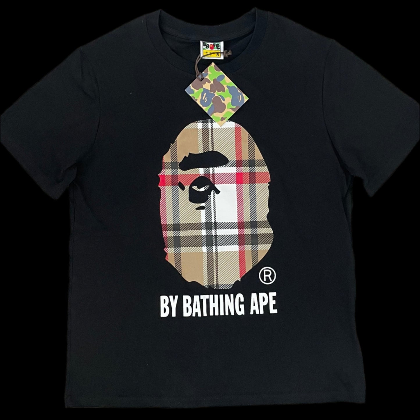 Bape X Burberry Tee- S