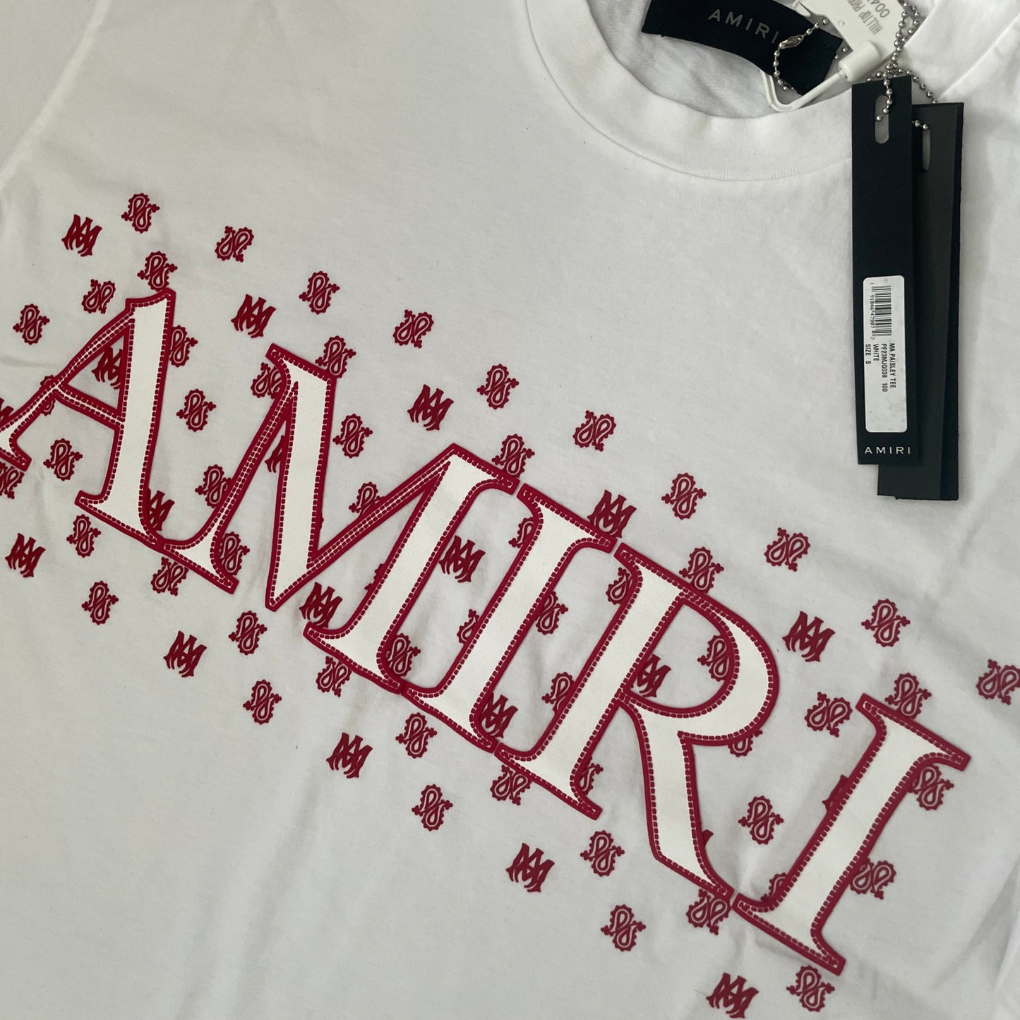 Amiri Paisley Tee- S