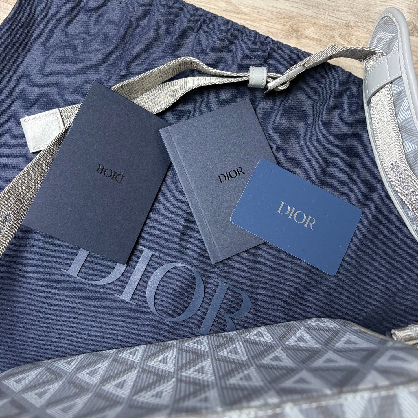Dior Diamond Messenger Bag