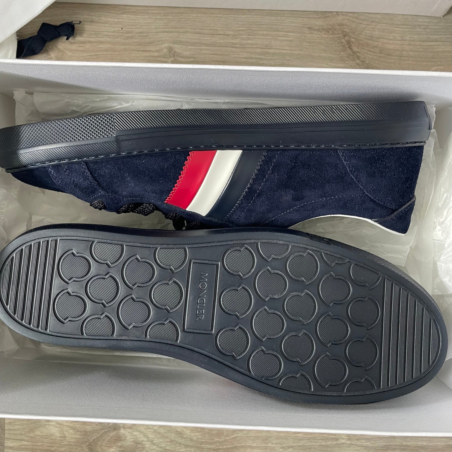 Moncler Suede Shoes- 9