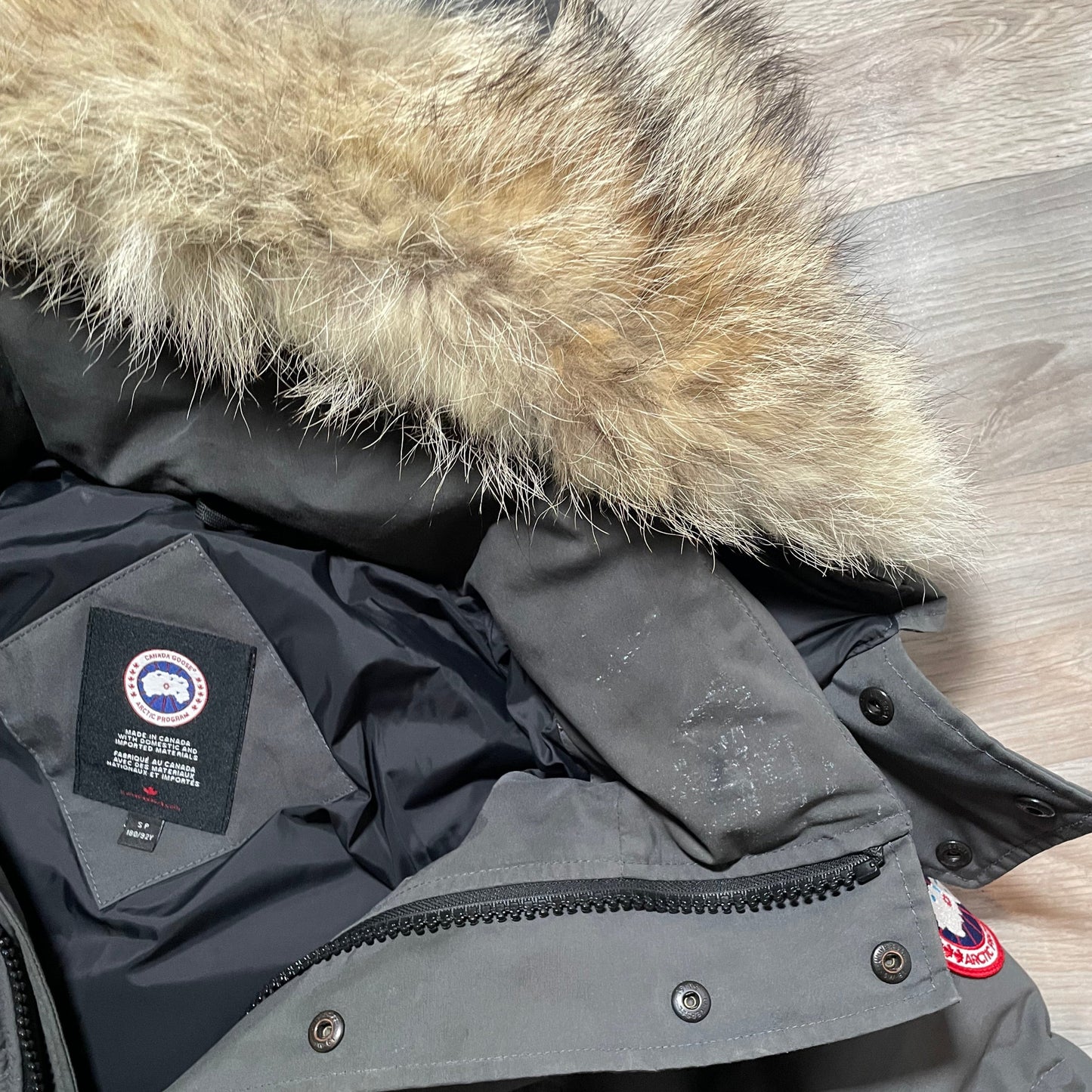 Graphite Grey Canada Goose Wyndham- S