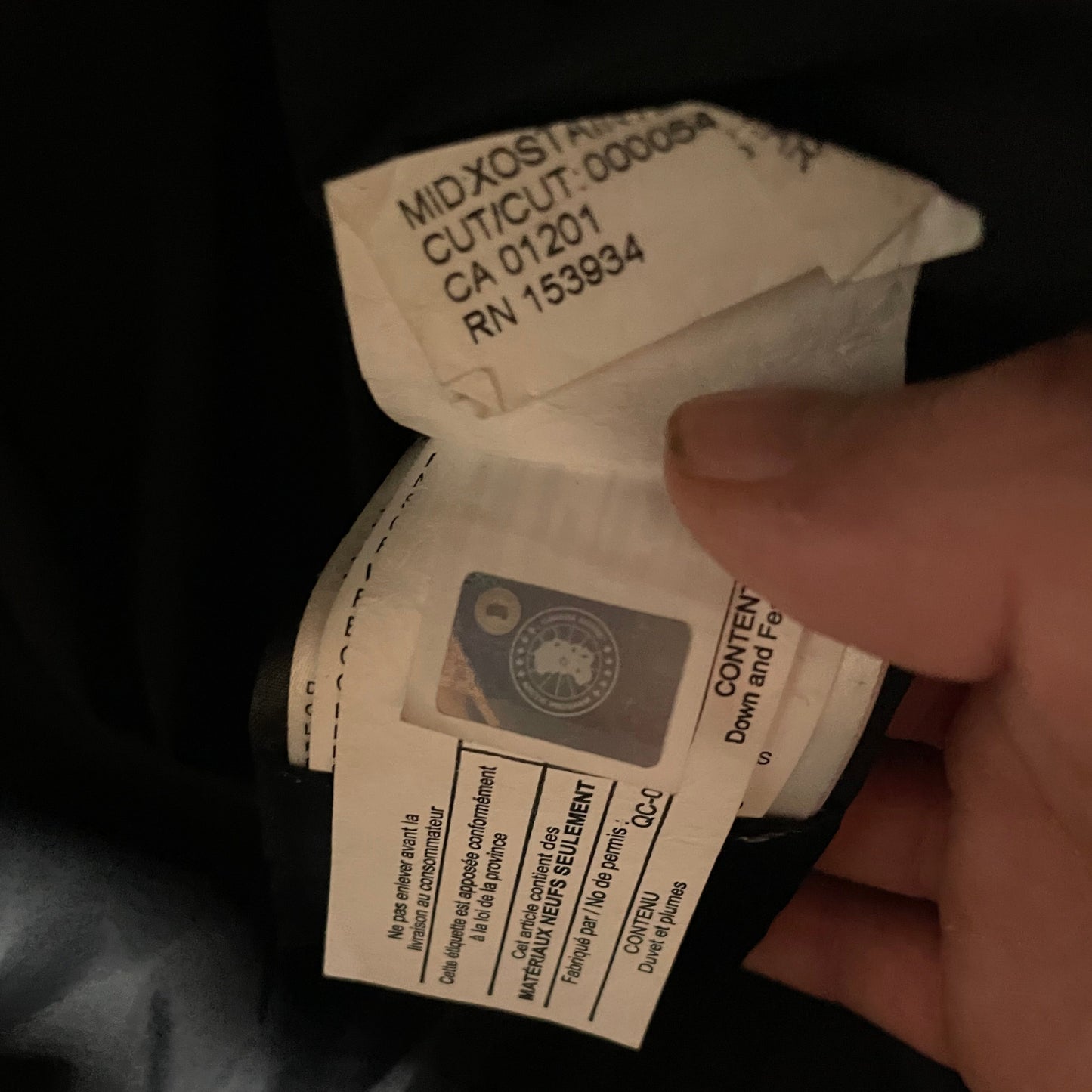 Graphite Grey Canada Goose Wyndham- S