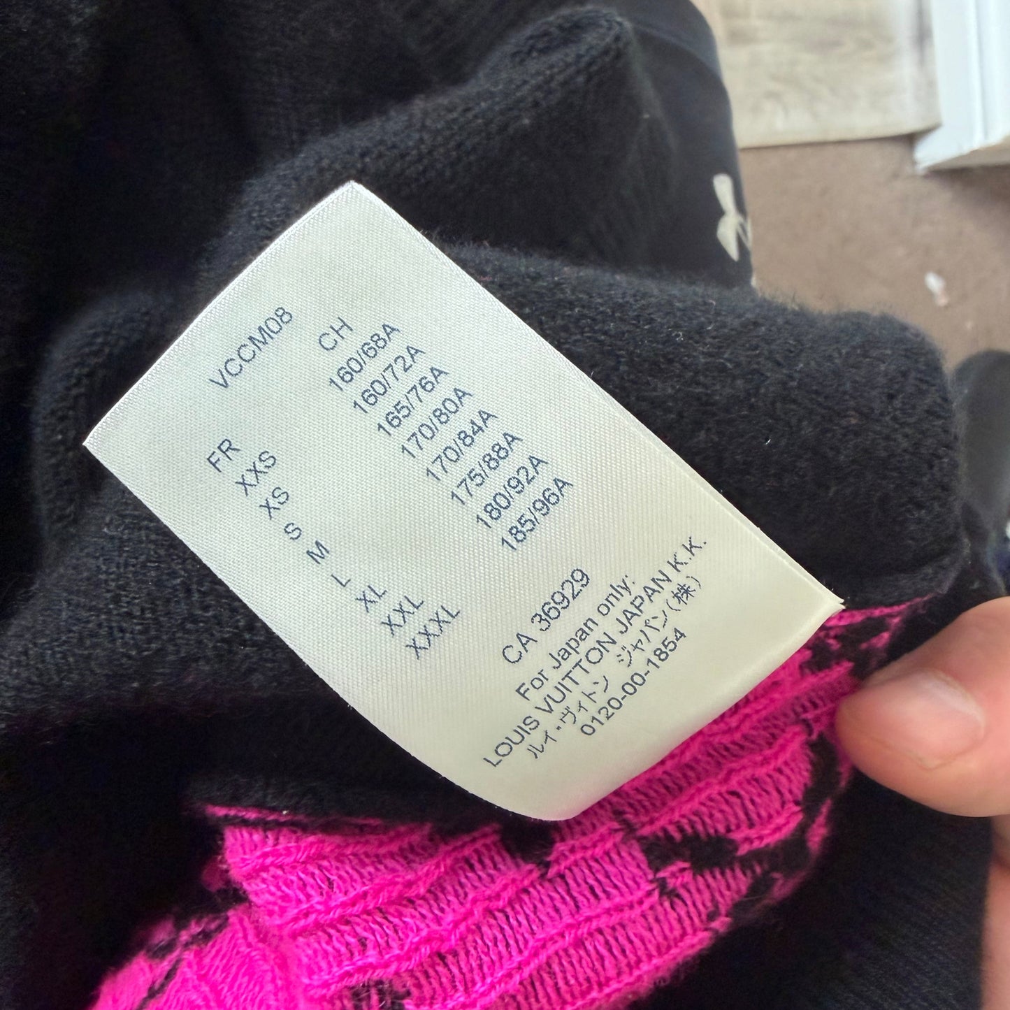 Louis Vuitton Half Monogram Jumper - L