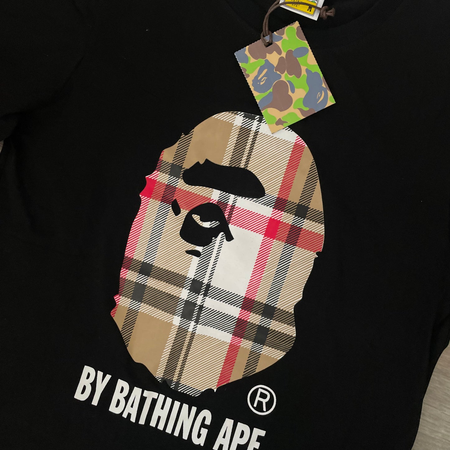Bape X Burberry Tee- S