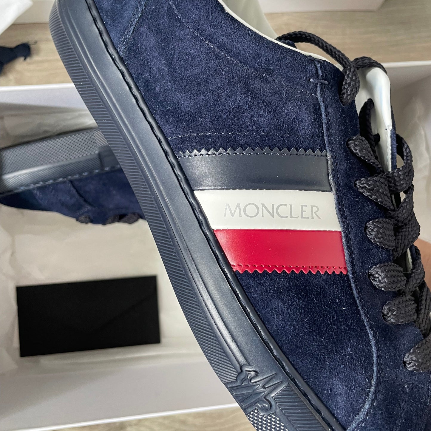 Moncler Suede Shoes- 9