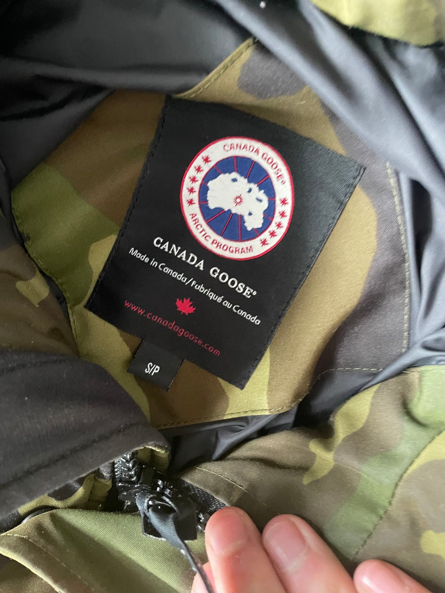 Camo Canada Goose Wyndham- S