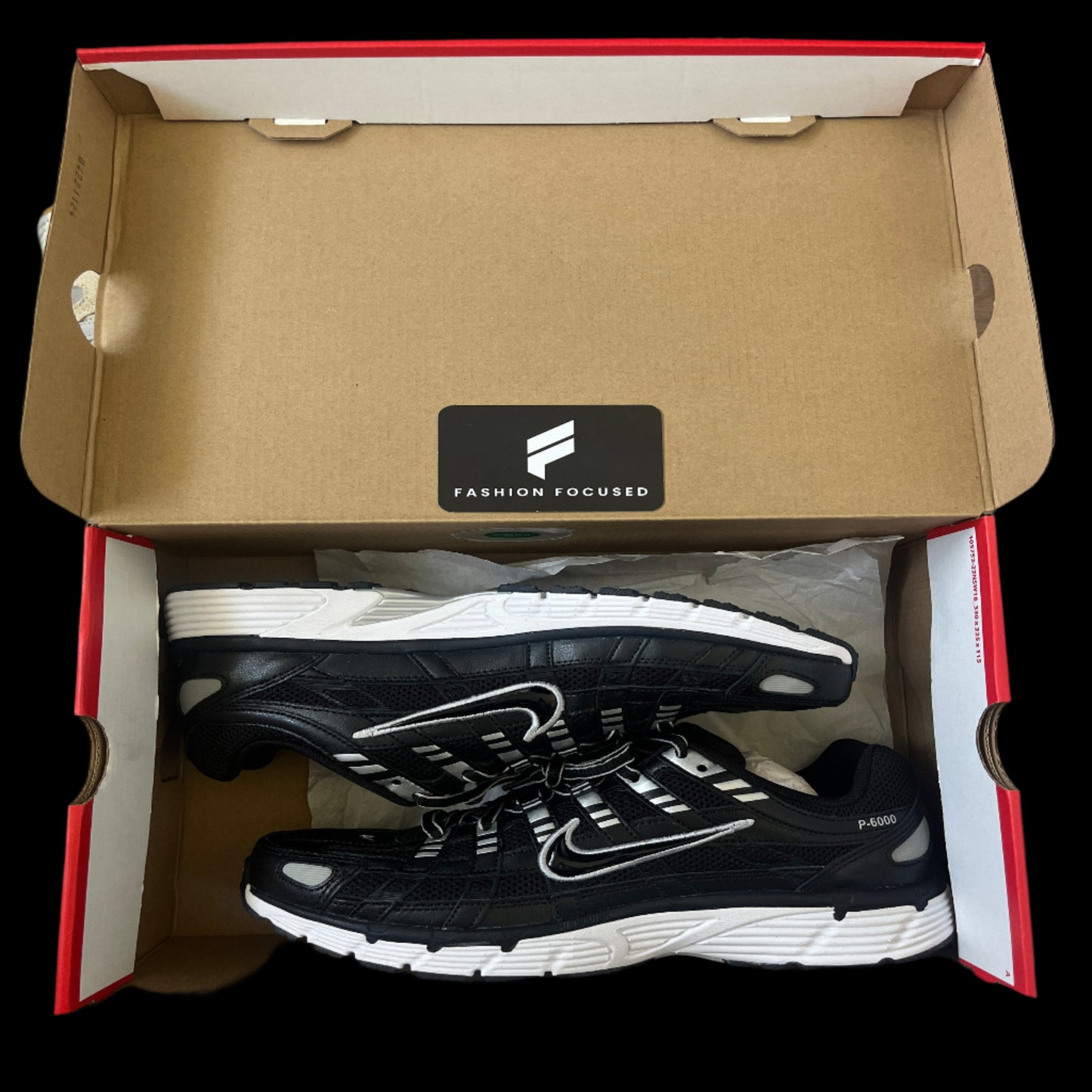Nike P-6000 "black and white"