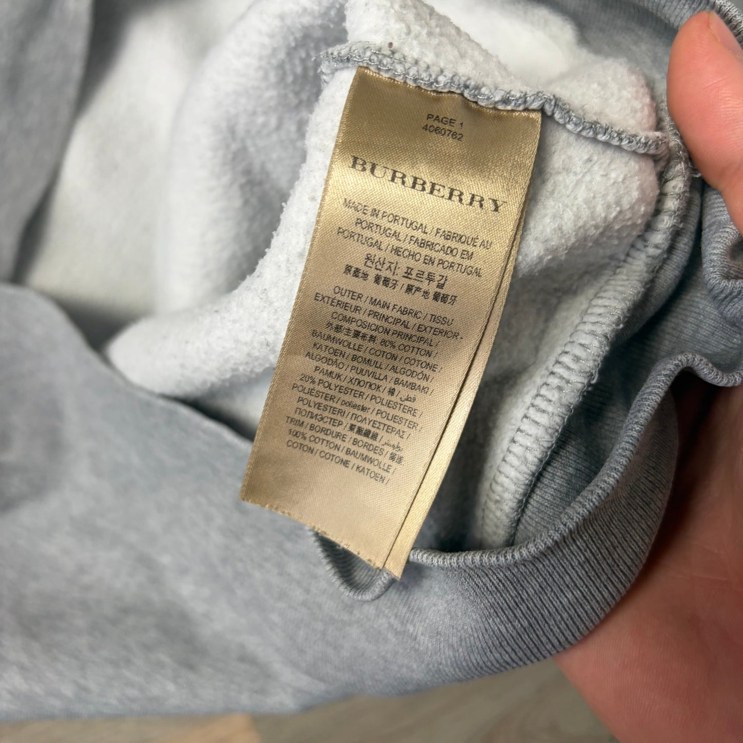 Burberry Hoodie- L