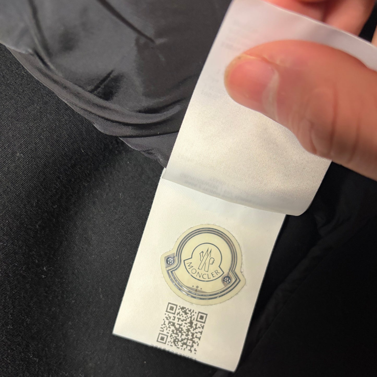 Moncler Zip Up Hoodie- M (Fits S)