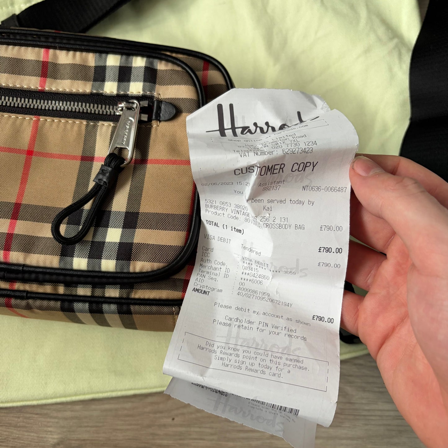 Burberry Messenger Bag