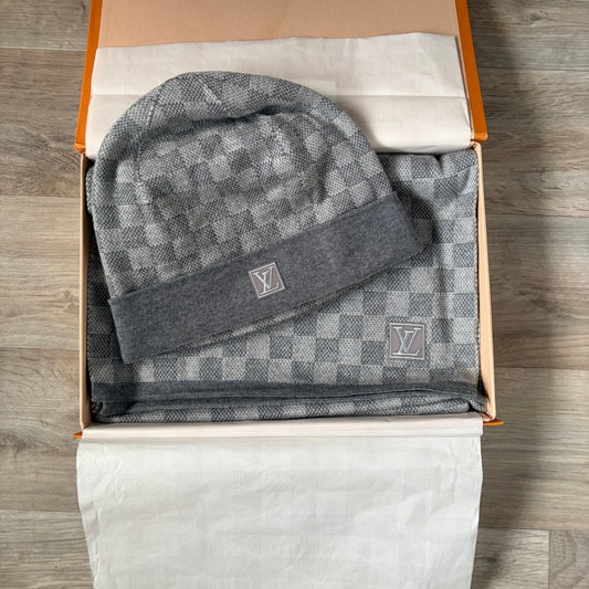 Louis Vuitton Hat & Scalf