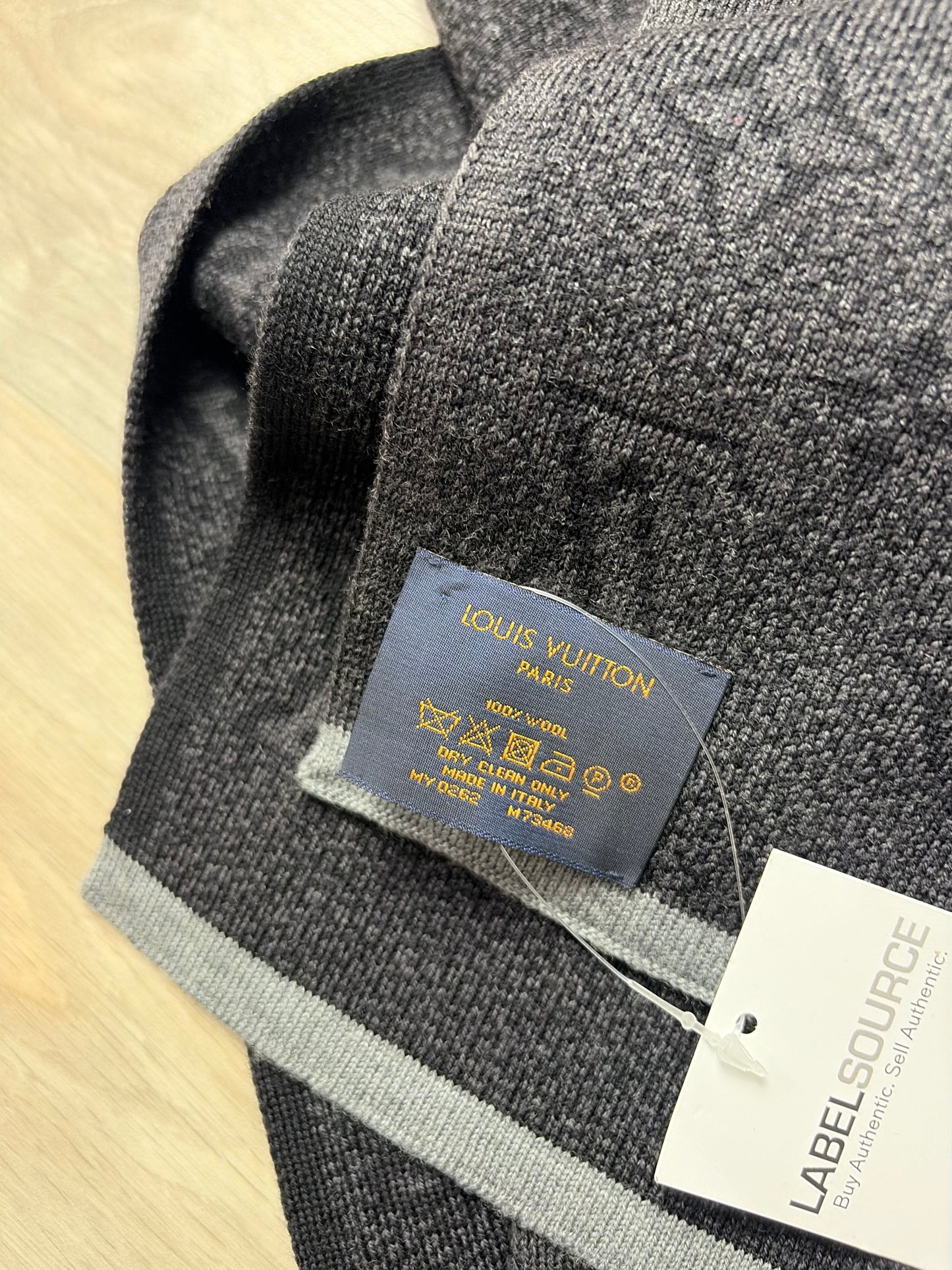 Louis Vuitton Monogram Eclipse Hat and Scarf