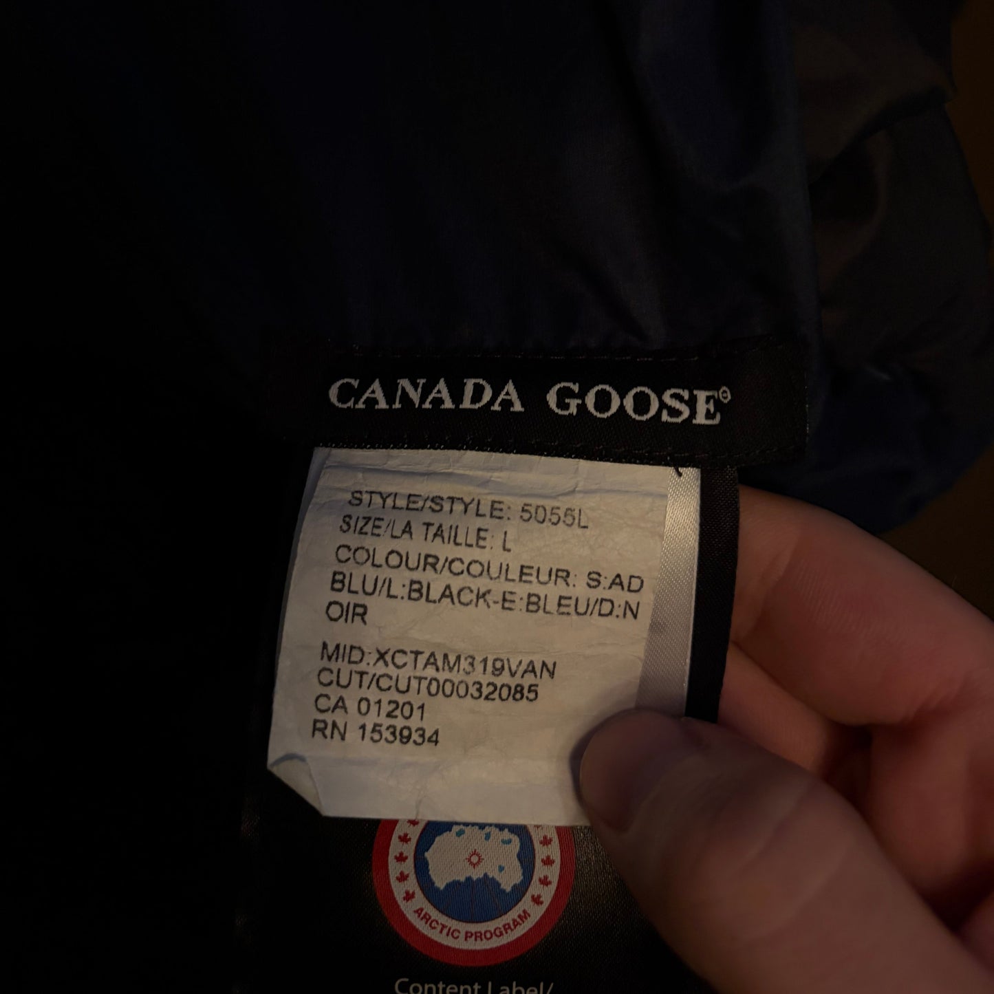 Canada Goose Lodge Puffer - L (Women's)