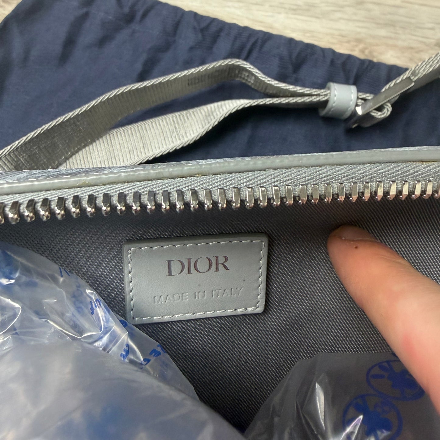 Dior Diamond Messenger Bag