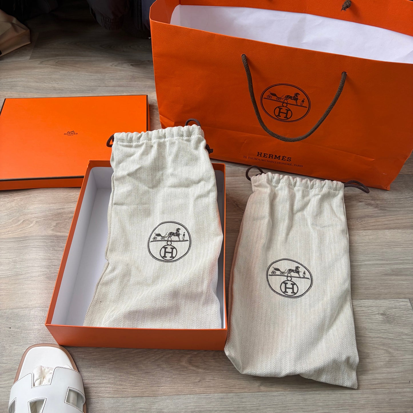 Hermes Oran Sandal- 5.5