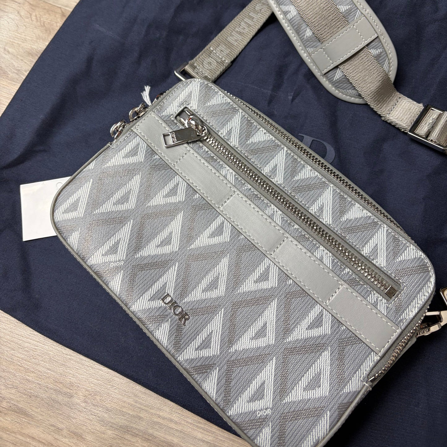 Dior Diamond Messenger Bag
