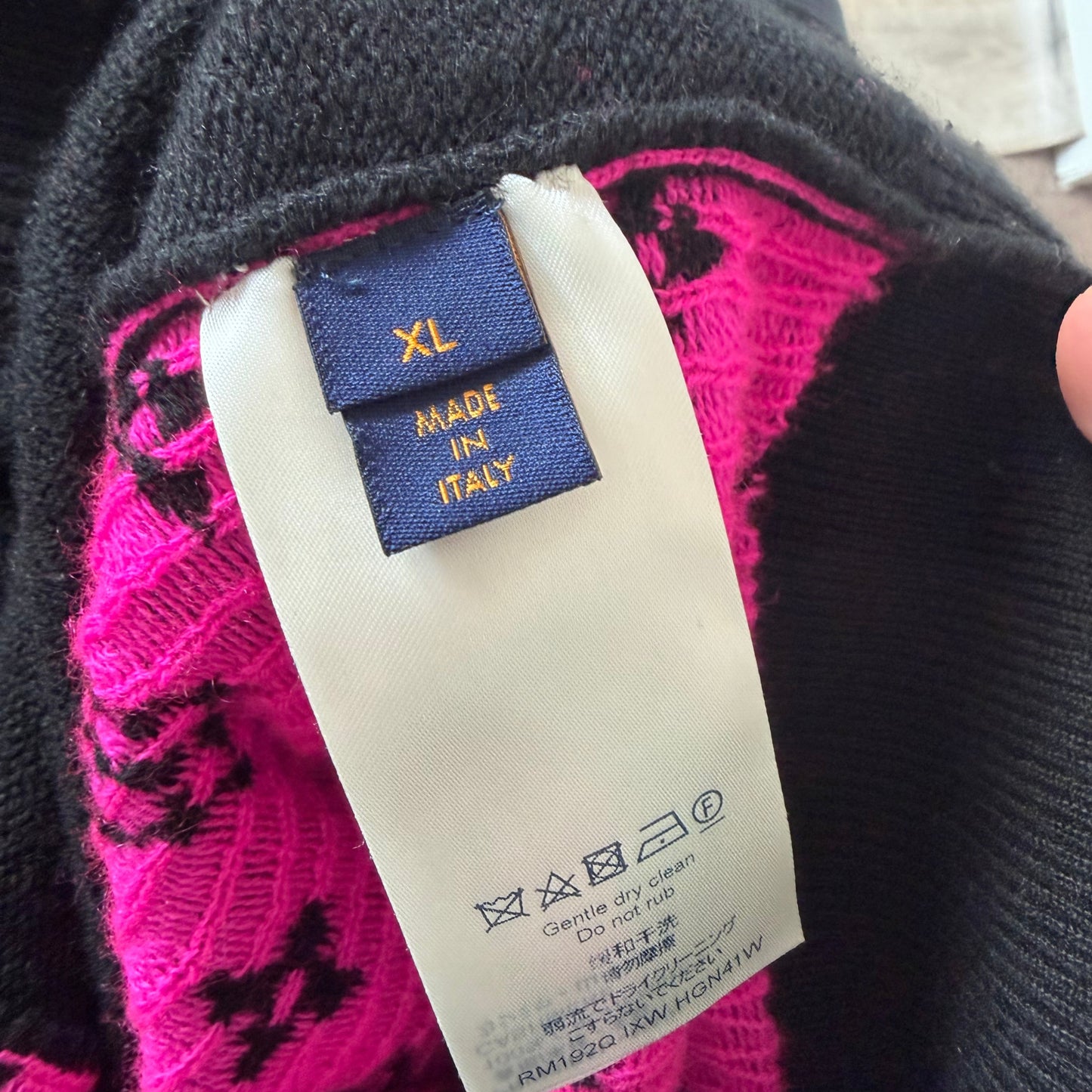 Louis Vuitton Half Monogram Jumper - L