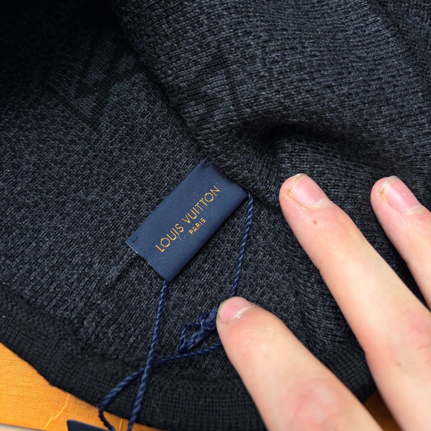 Louis Vuitton Monogram Eclipse Hat and Scarf