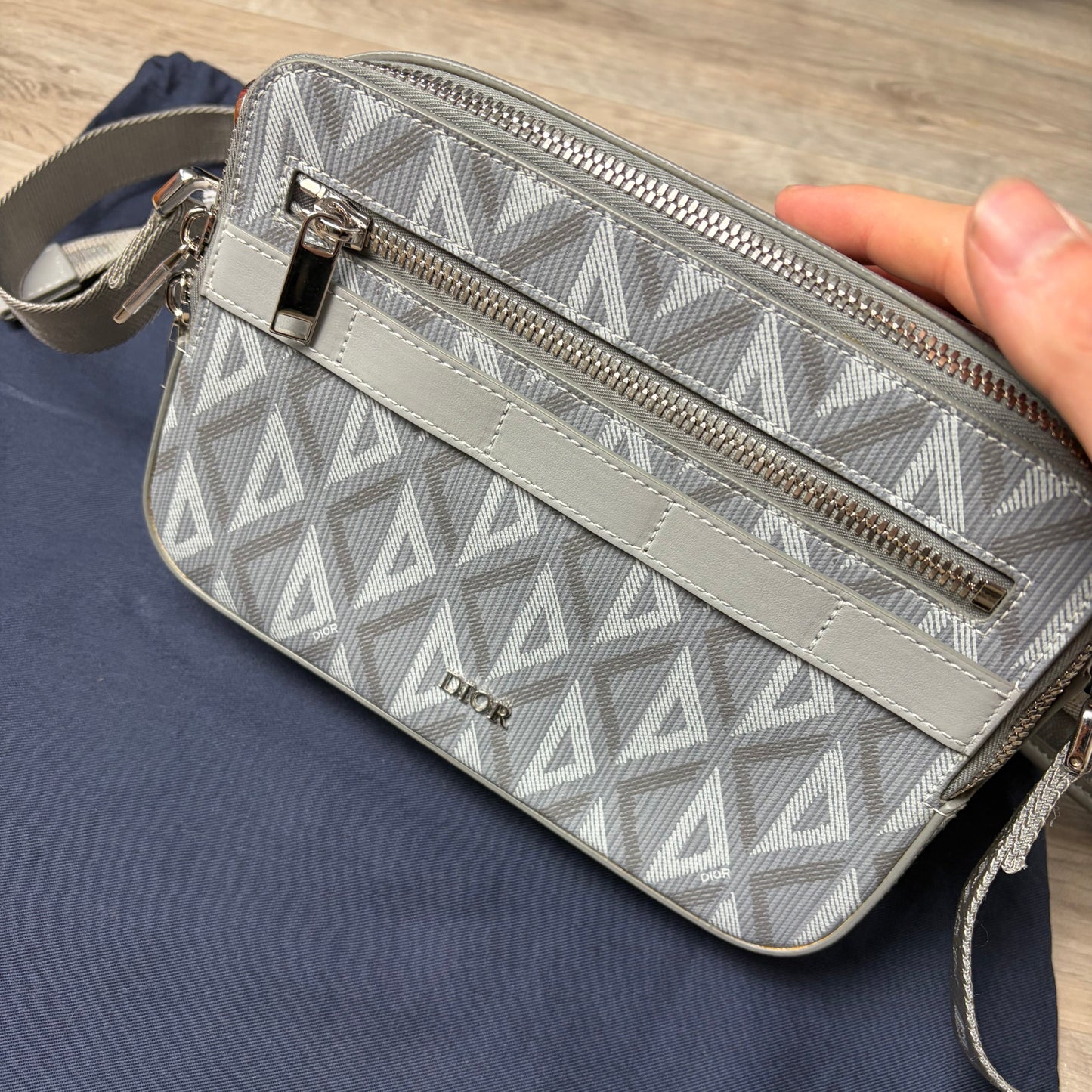 Dior Diamond Messenger Bag