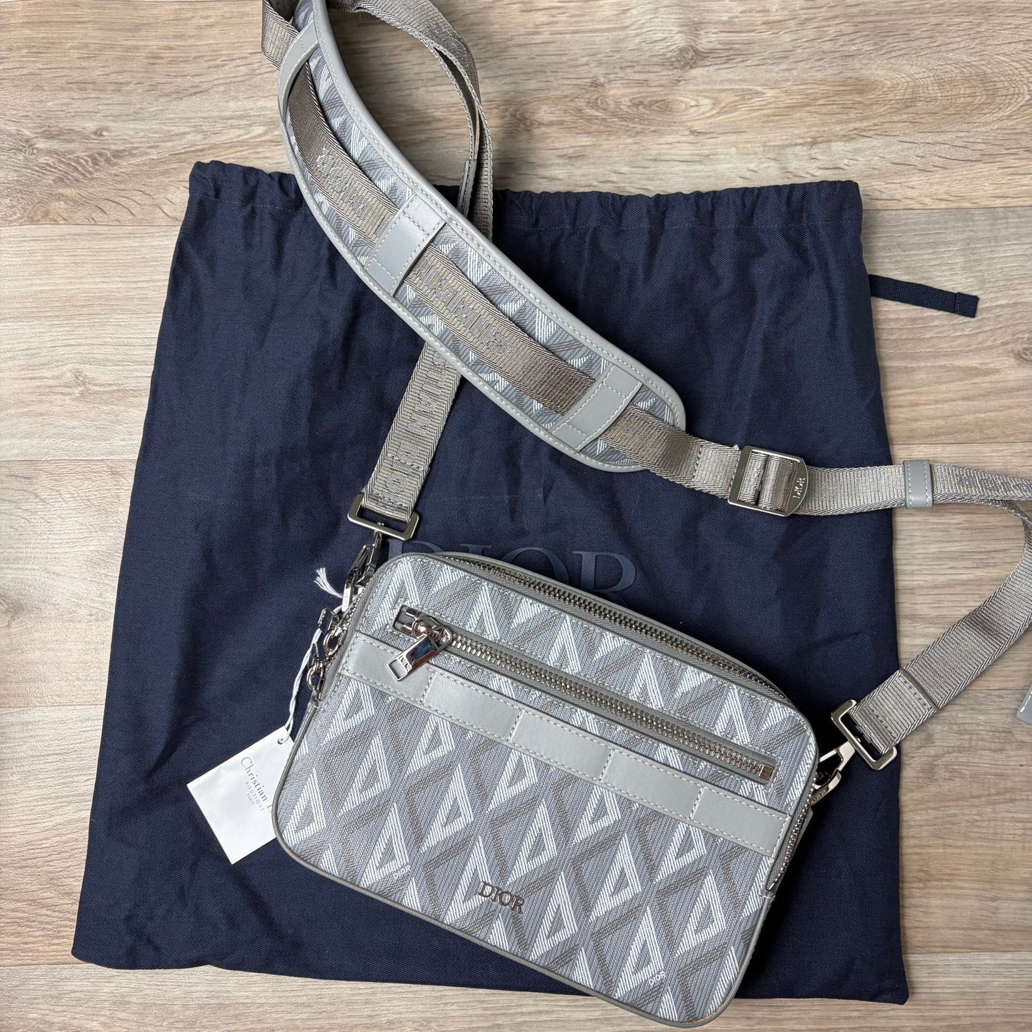 Dior Diamond Messenger Bag