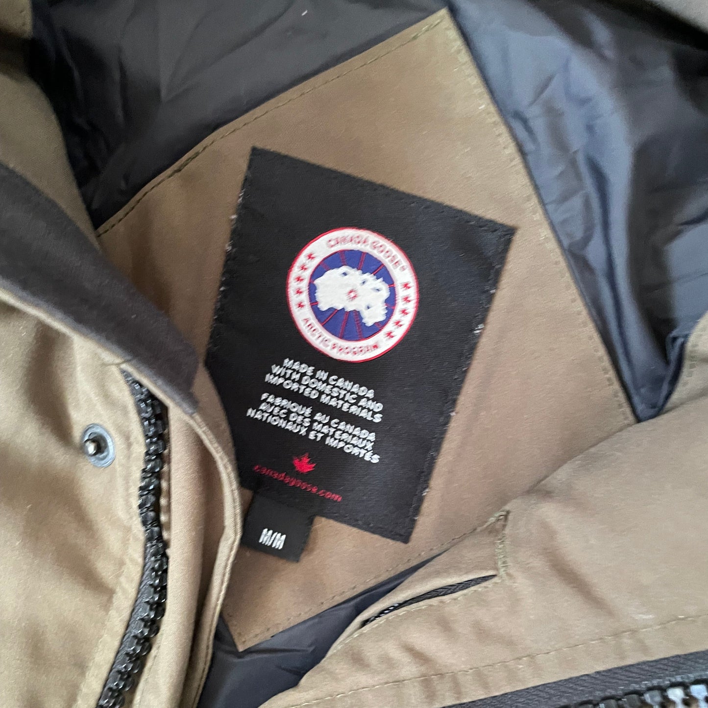 Military Green Canada Goose Wyndham- M