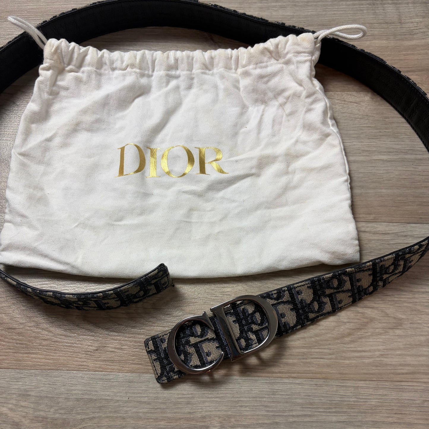 Dior Oblique Belt- 30-34inch Waist