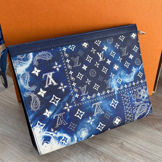 Louis Vuitton Pochette Bandana Bleached Blue