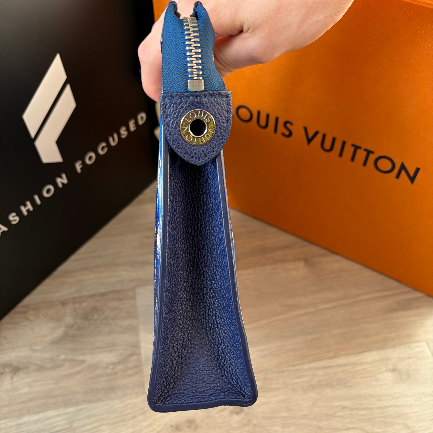 Louis Vuitton Pochette Bandana Bleached Blue