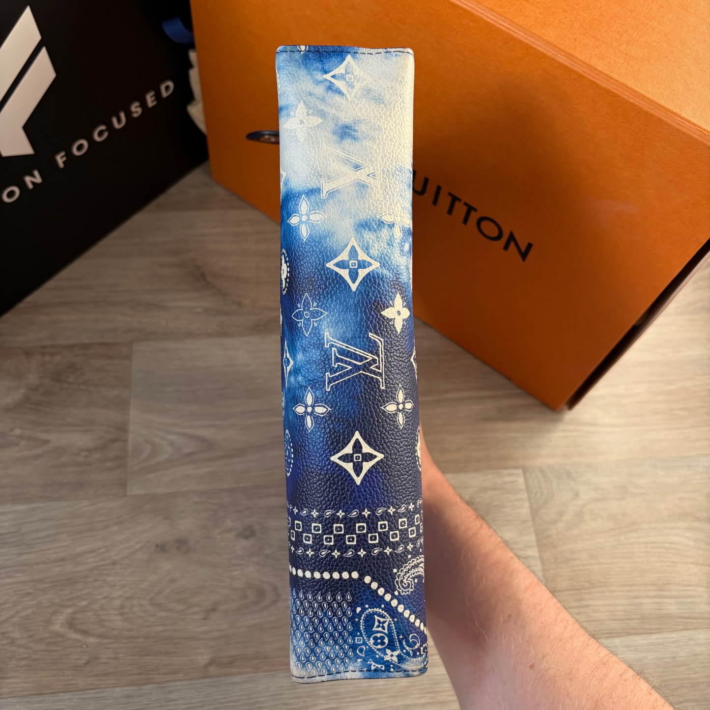 Louis Vuitton Pochette Bandana Bleached Blue