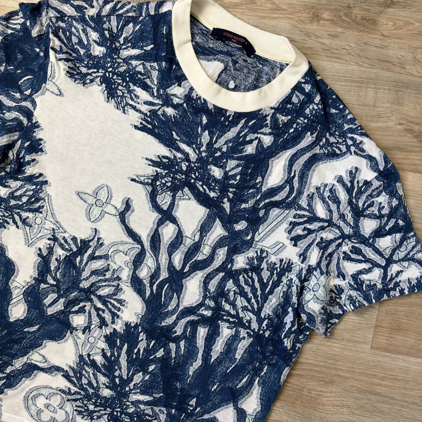 Louis Vuitton Aqua Garden Tee- S